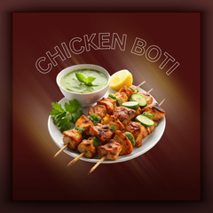 CHICEKN BOTI - 4 SEEKH